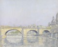 View Of The Pont-Neuf, Paris - Ecole Francaise, Xixeme Siecle