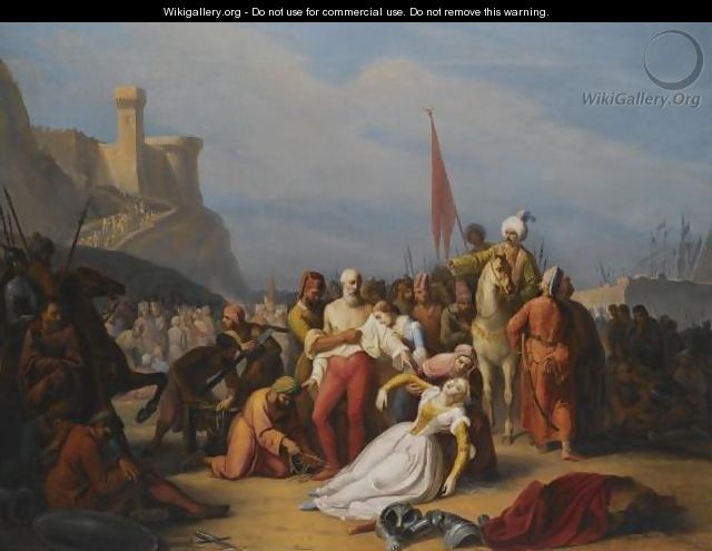 Surrender Of The Crusaders During The Siege Of Aleppo - Vincenzo Giacomelli