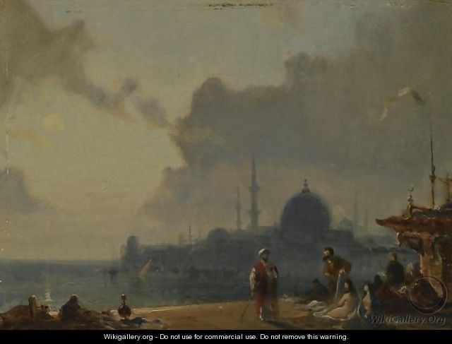 Constantinople Au Clair De Lune - Amédée Rosier