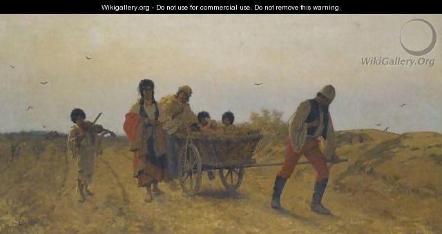 Wandering Gypsies - Franciszek Streitt
