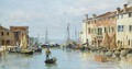A Venetian Bay - Antonietta Brandeis