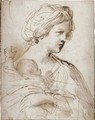 Donna Con Bambino - Giovanni Francesco Guercino (BARBIERI)