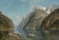 View Of A Fjord 5 - Adelsteen Normann