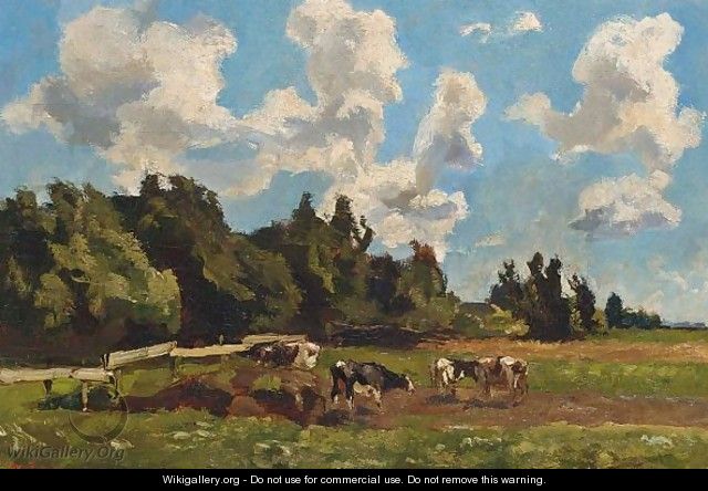 Cows In A Field - Willem de Zwart