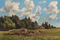 Cows In A Field - Willem de Zwart