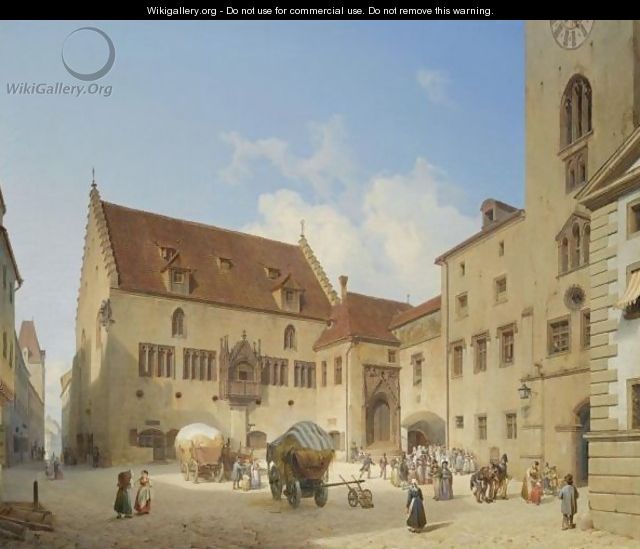 Das Rathaus In Regensburg (The Town Hall In Regensburg) - Michael Neher