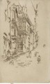 Chancellerie, Loches - James Abbott McNeill Whistler