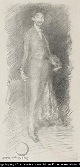 Count Robert De Montesquiou - James Abbott McNeill Whistler