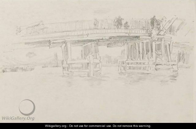 Old Battersea Bridge - James Abbott McNeill Whistler