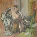 La Sortie Du Bain 3 - Edgar Degas