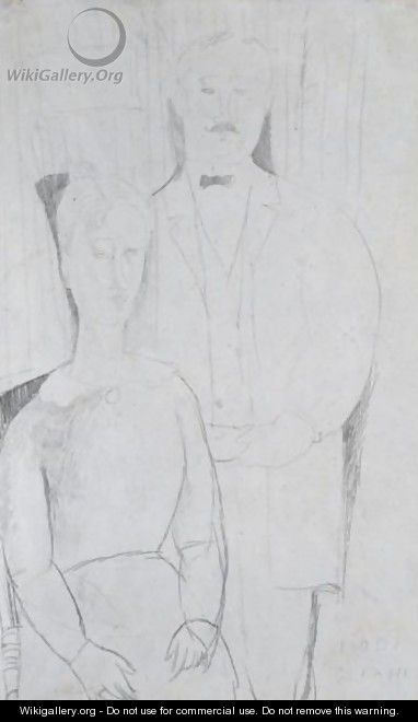 Les Maries - Amedeo Modigliani