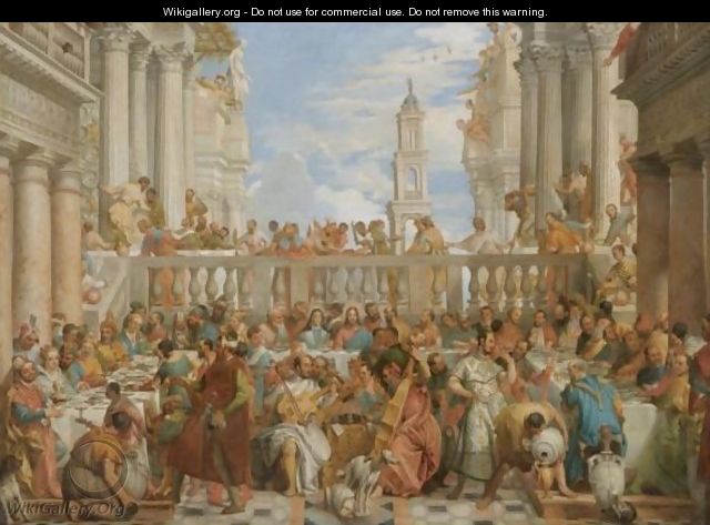 The Marriage At Cana - (after) Paolo Veronese (Caliari)
