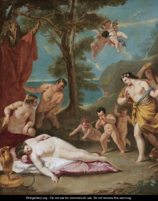 Bacchus And Ariadne - (after) Sebastiano Ricci