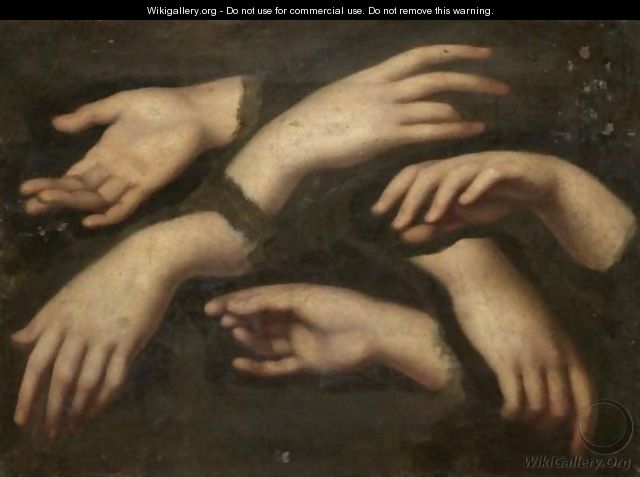 Hand Studies - (after) Mengs, Anton Raphael
