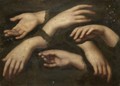 Hand Studies - (after) Mengs, Anton Raphael