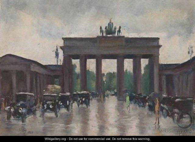 The Brandenburg Gate - Lesser Ury