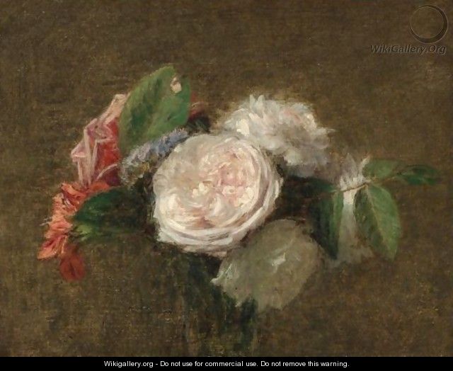 Bouquet Of Roses - Victoria Dubourg Fantin-Latour