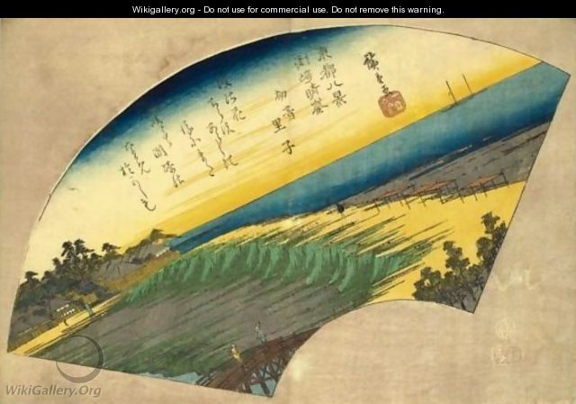 Weather In Susaki - Utagawa or Ando Hiroshige