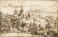 View Of The Abbey And Ruins Of Chaumont-Gistoux - Josua de Grave