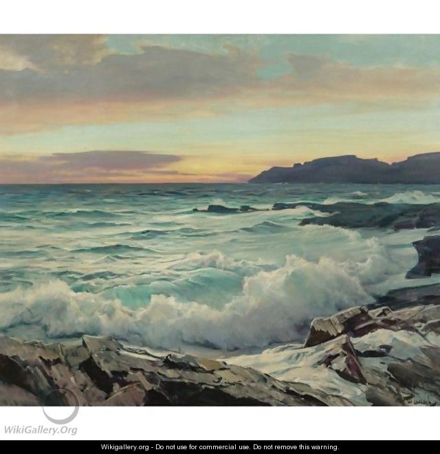 Dawn In The East - Frederick Judd Waugh