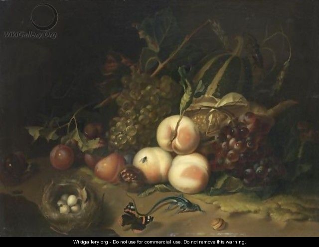 Natura Morta Con Frutta - (after) Rachel Ruysch