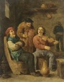 Interno Con Suonatore Di Violino - (after) David The Elder Teniers