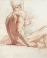 Study Of A Male Nude - George Richmond