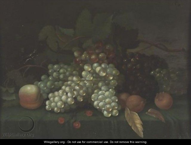 Still Life Of Fruit - Jacob Fopsen van Es