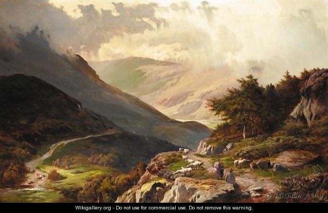 Welsh Mountains - Sidney Richard Percy