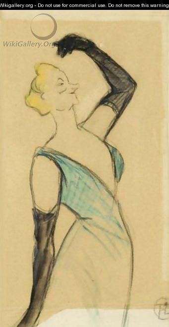 Yvette Guilbert 2 - Henri De Toulouse-Lautrec