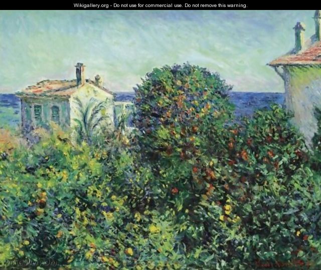 Maison Du Jardinier Or Bordighera, La Mediterranee - Claude Oscar Monet
