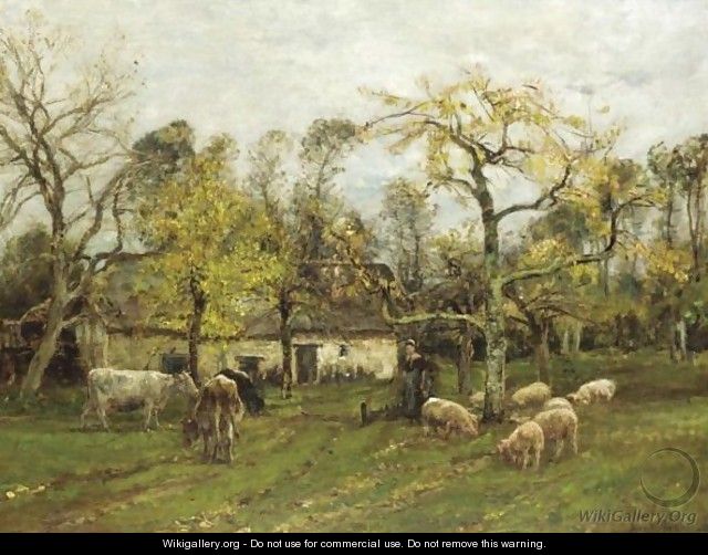 A Sussex Farmstead - William Mark Fisher