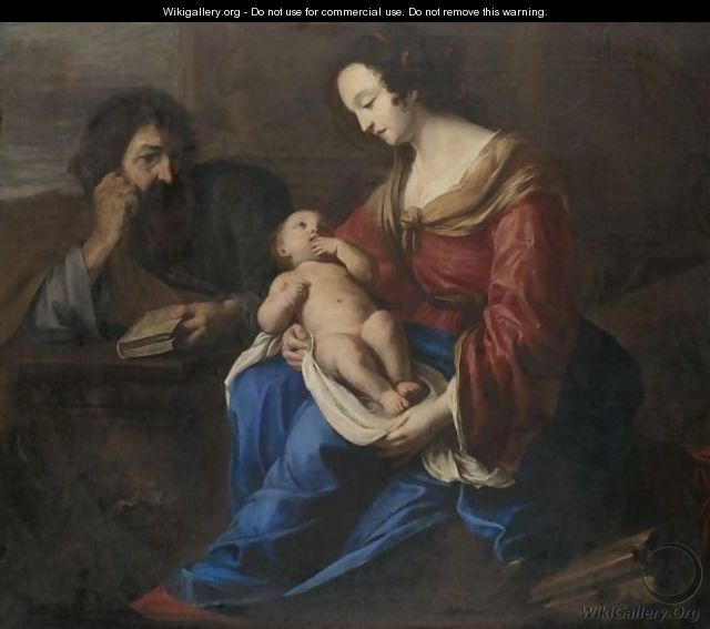 The Holy Family - French School