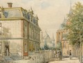 A View On The Oude Vondelstraat 35, Amsterdam - Cornelis Springer