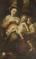 The Madonna And Child With The Infant Saint John The Baptist 3 - (after) Correggio, (Antonio Allegri)
