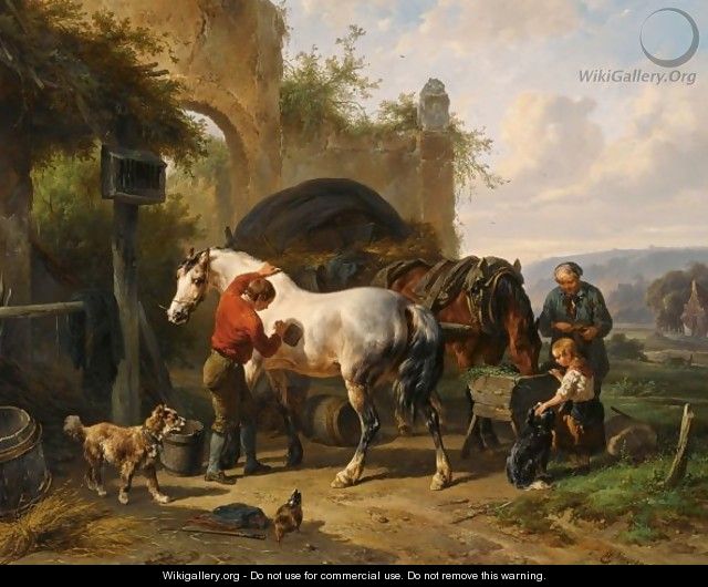 Tending The Horses 2 - Wouterus Verschuur