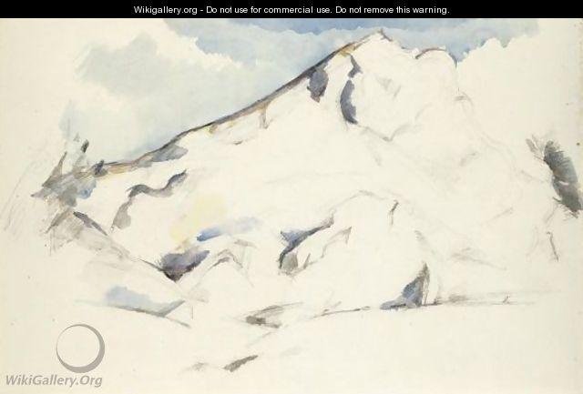La Montagne Sainte-Victoire - Paul Cezanne