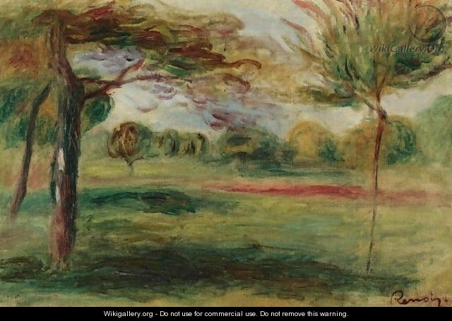 Paysage 9 - Pierre Auguste Renoir