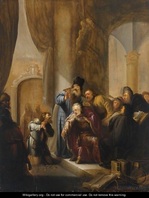 The Remorse Of Judas - Jacob Willemsz de Wet the Elder