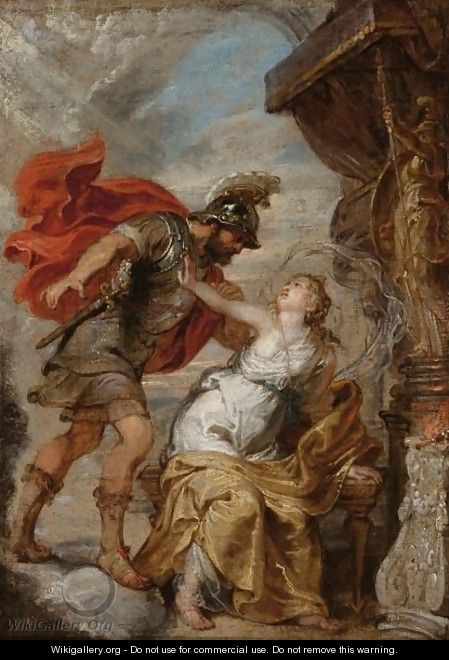 Mars And Rhea Sylvia - (after) Sir Peter Paul Rubens