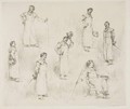 Seven Poses Of Whistler - Mortimer Ludington Menpes