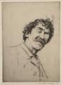Portrait Of Whistler - Mortimer Ludington Menpes
