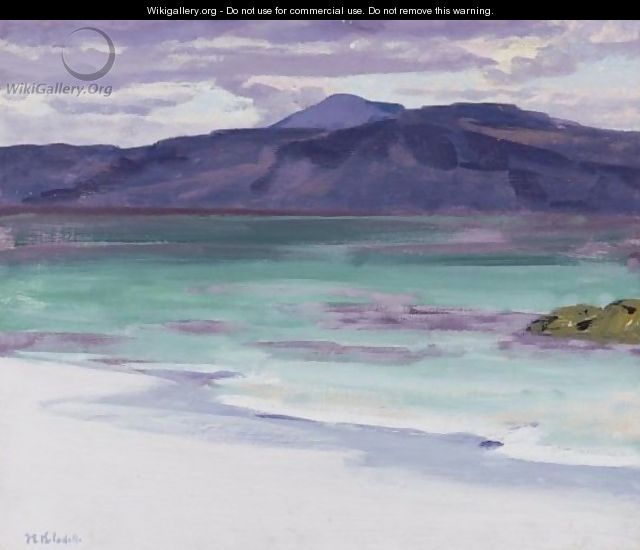 Iona, Looking Towards The Isle Of Mull And Ben More - Francis Campbell Boileau Cadell