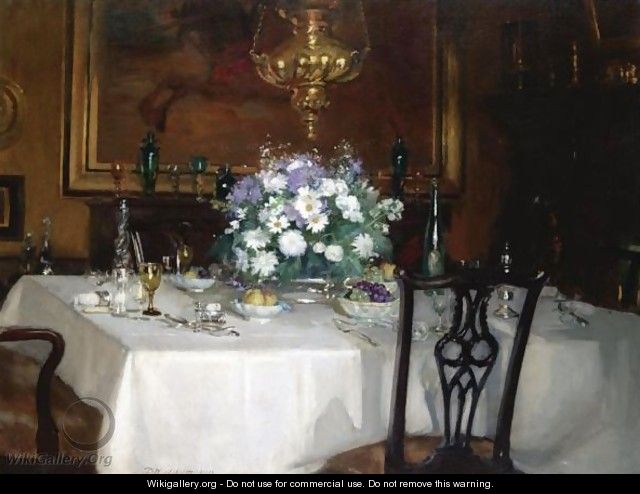 The Dinner Table, Ardilea - Patrick William Adam
