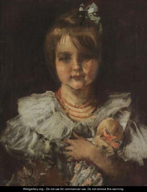Portrait Of Helen - William Merritt Chase