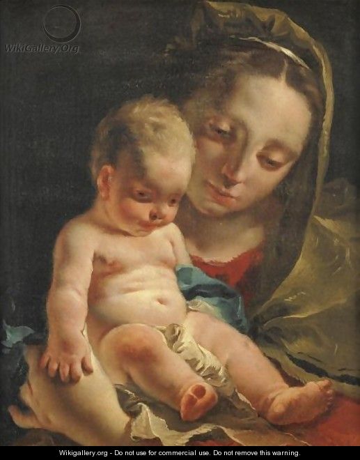 Madonna Col Bambino - Giovanni Battista Tiepolo