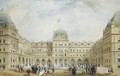 View Of The Quadrangle Of The New Liverpool Exchange - Thomas Henry Wyatt