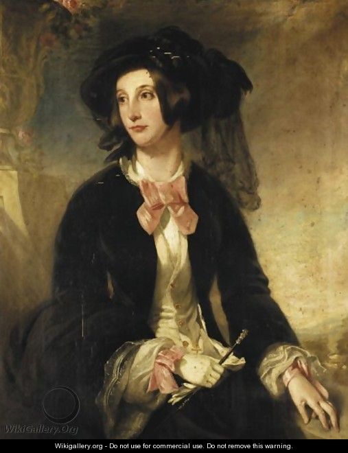 Portrait Of Frances Mary Vassall Tunnard-Moore - James Pardon
