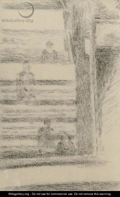 Les Gradins - Georges Seurat