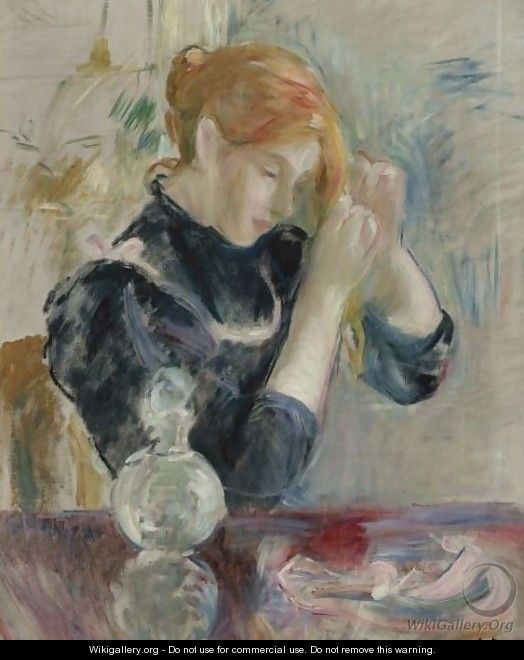 Devant La Toilette - Berthe Morisot